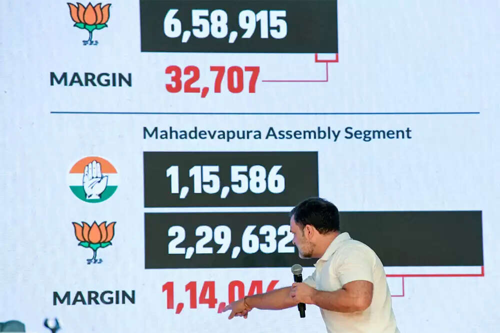 राहुल गांधी का हाइड्रोजन बम बयान, भाजपा में हलचल