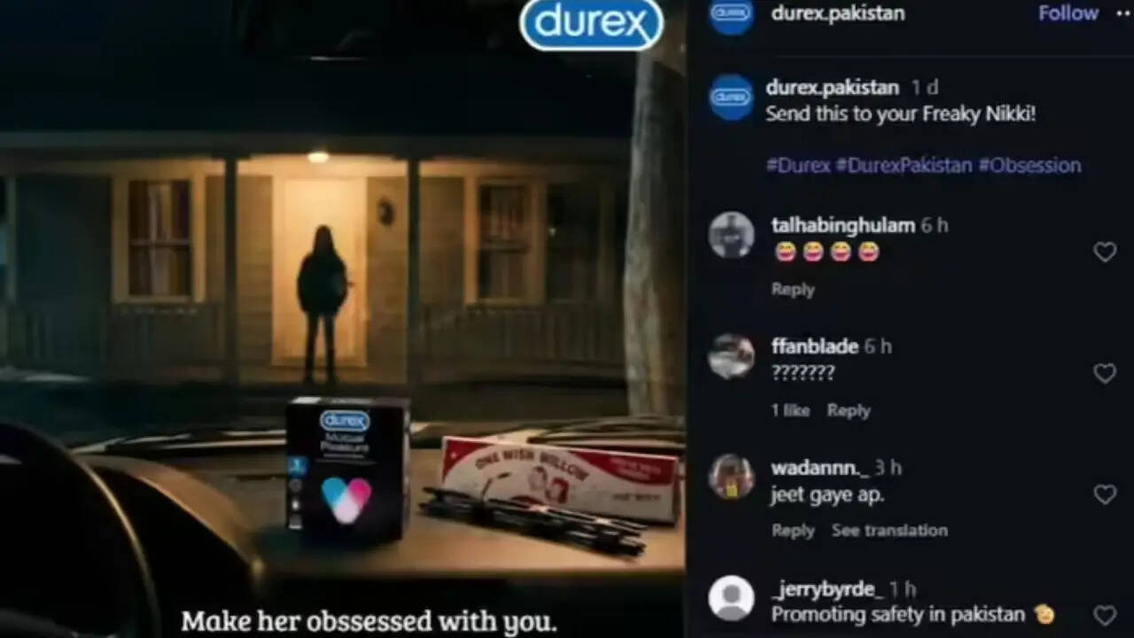 पाकिस्तान में Durex के विज्ञापन पर विवाद: Obsession फिल्म से प्रेरित