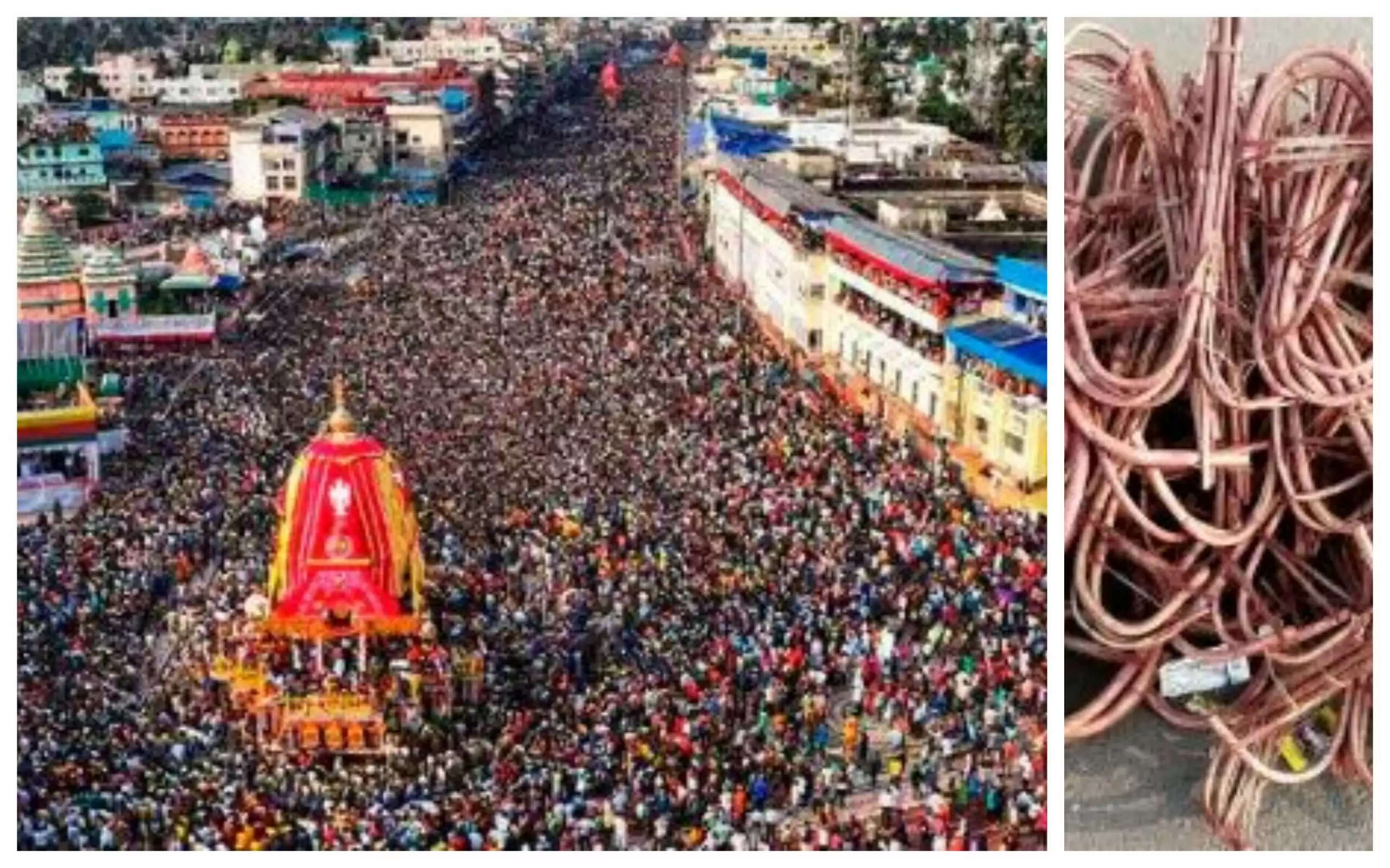 पुरी में जगन्नाथ रथ यात्रा 2025 का भव्य उत्सव