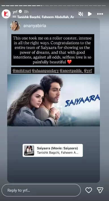 Bollywood Stars Praise 'Saiyaara': Reactions from Celebrities