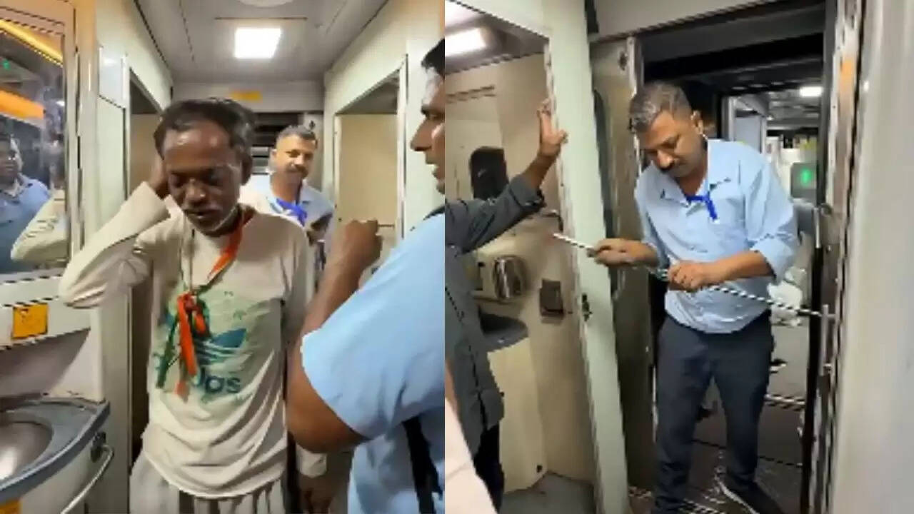 यात्री ट्रेन के शौचालय में छह घंटे तक बंद रहा, सुरक्षा पर उठे सवाल