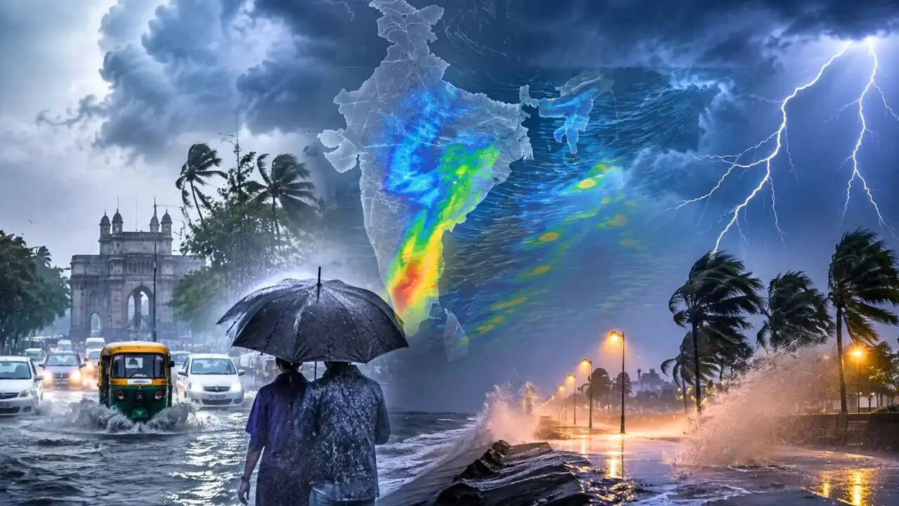 भारत में बारिश का अलर्ट: मौसम विभाग ने जारी की चेतावनी