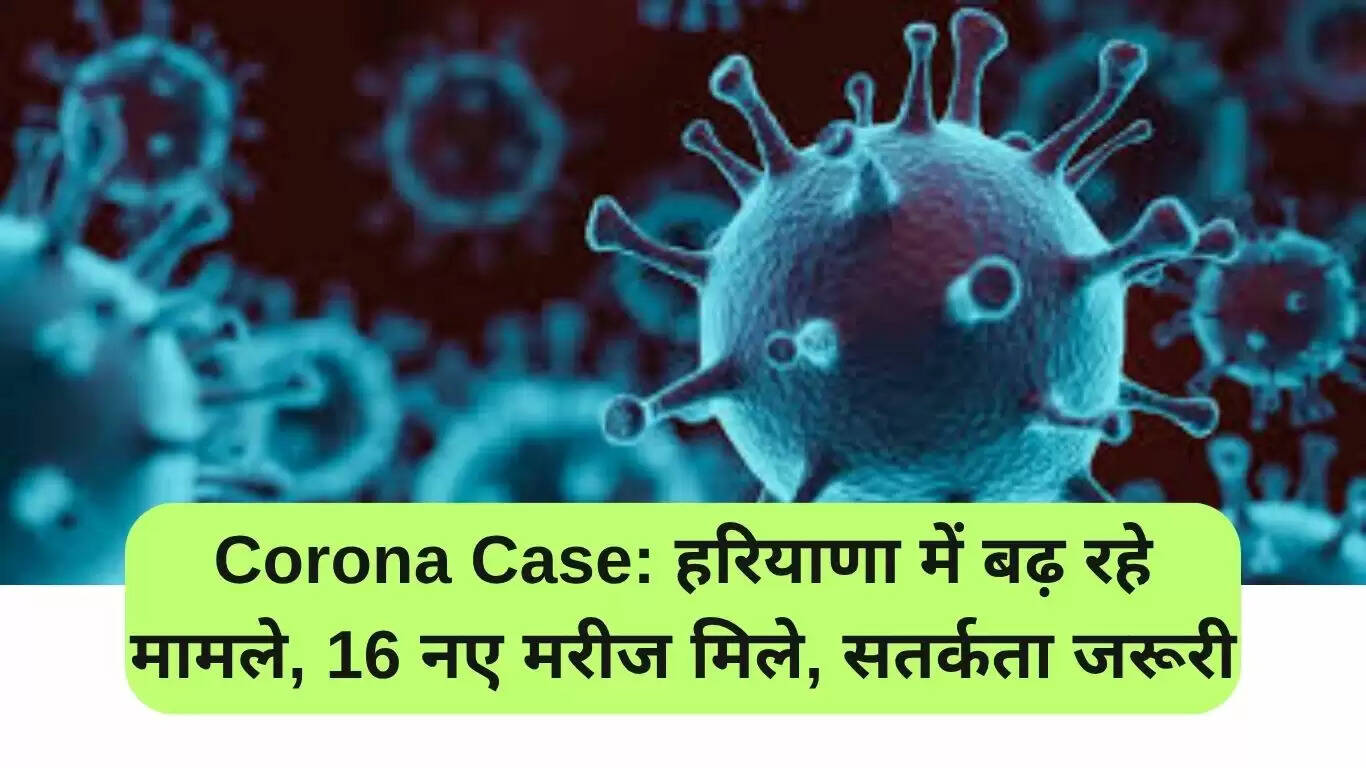हरियाणा में कोरोना मामलों में वृद्धि, 16 नए मरीज मिले