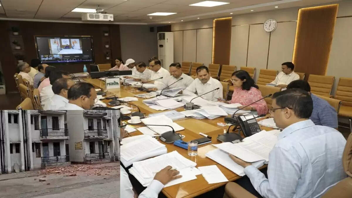 नोएडा प्राधिकरण का बड़ा फैसला: जर्जर फ्लैटों का रिडेवलपमेंट