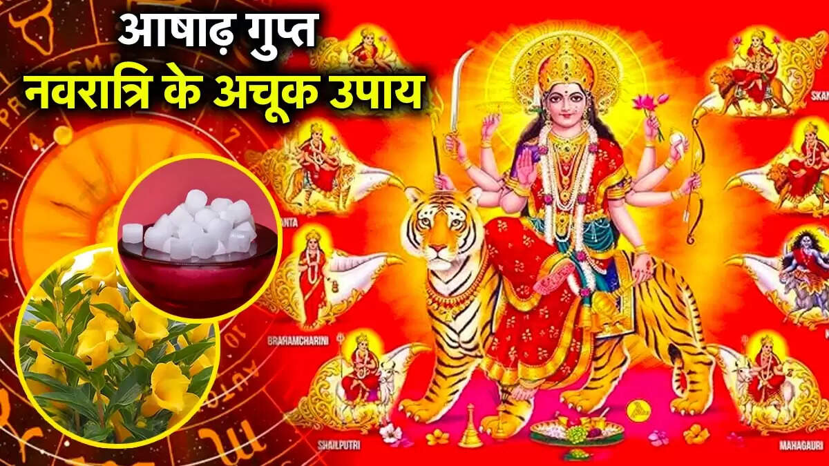 आषाढ़ गुप्त नवरात्रि 2025: राशियों के लिए विशेष उपाय