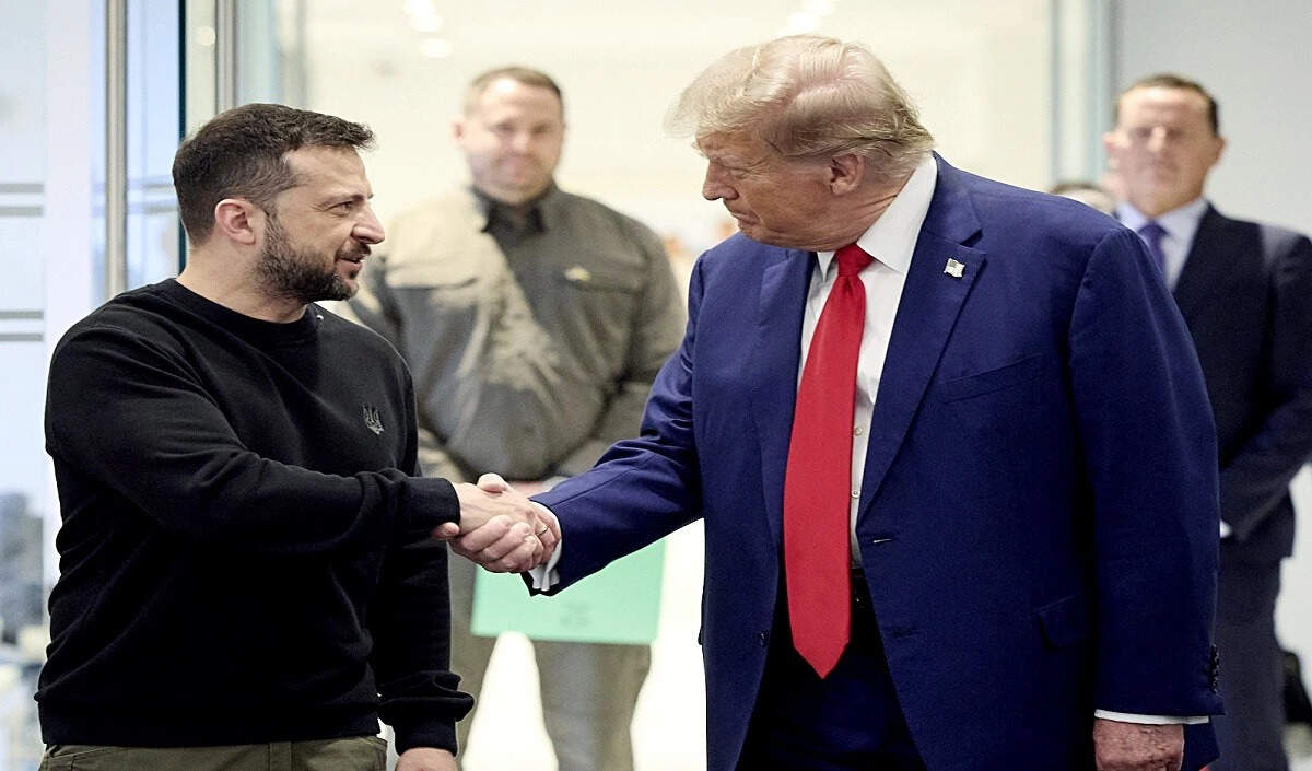 रूस-यूक्रेन युद्ध पर ट्रंप और जेलेंस्की की महत्वपूर्ण बैठक