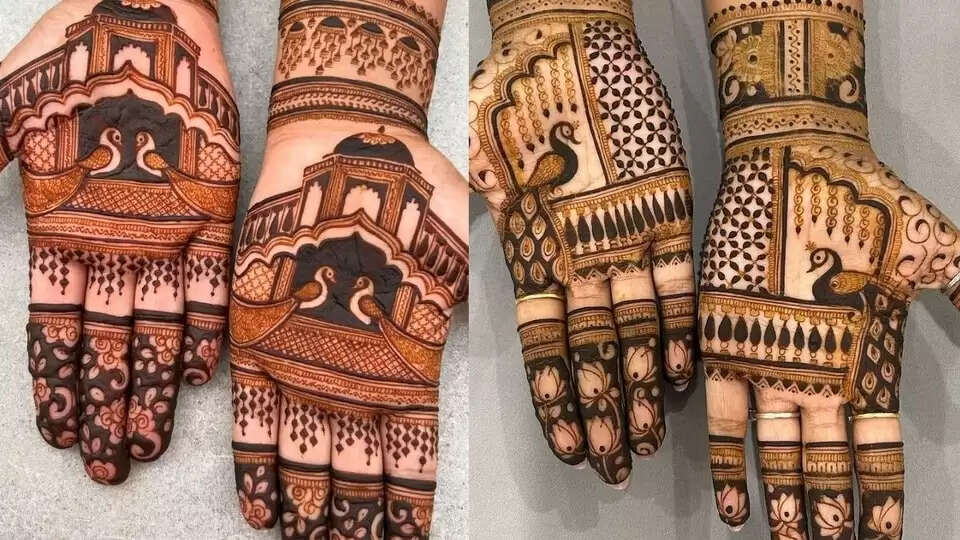 करवा चौथ पर मेहंदी के खूबसूरत डिज़ाइन: अपने हाथों को सजाएं
