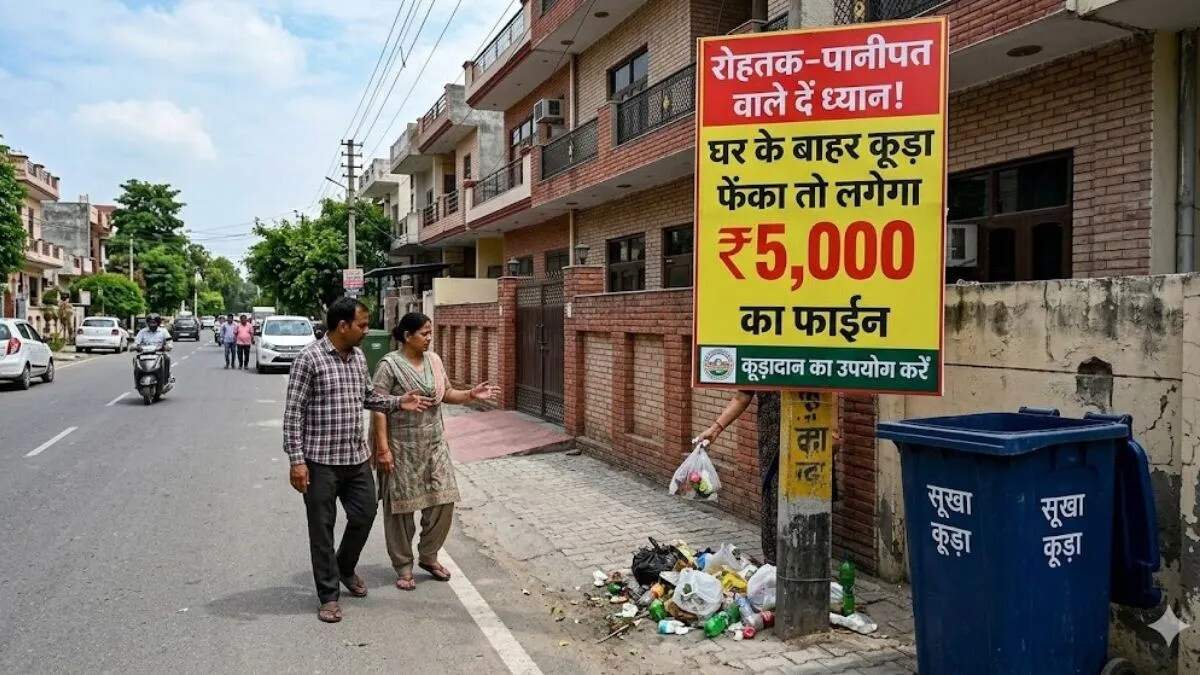 हरियाणा में खुले में कूड़ा फेंकने पर सख्त कार्रवाई का आदेश