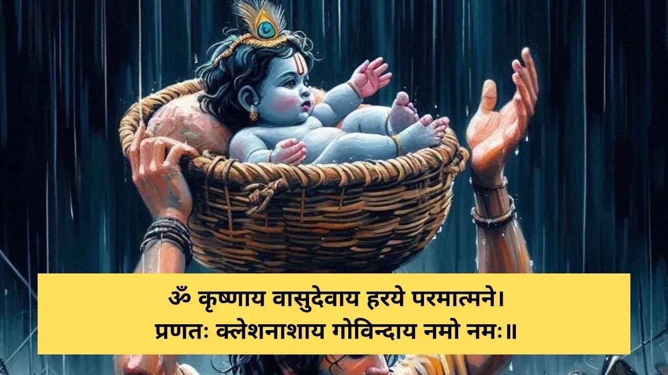 कृष्ण जन्माष्टमी पर विशेष श्लोक और मंत्र