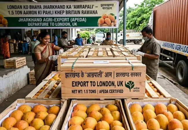झारखंड की महिला किसानों ने ब्रिटेन के लिए भेजे 1.5 टन आम