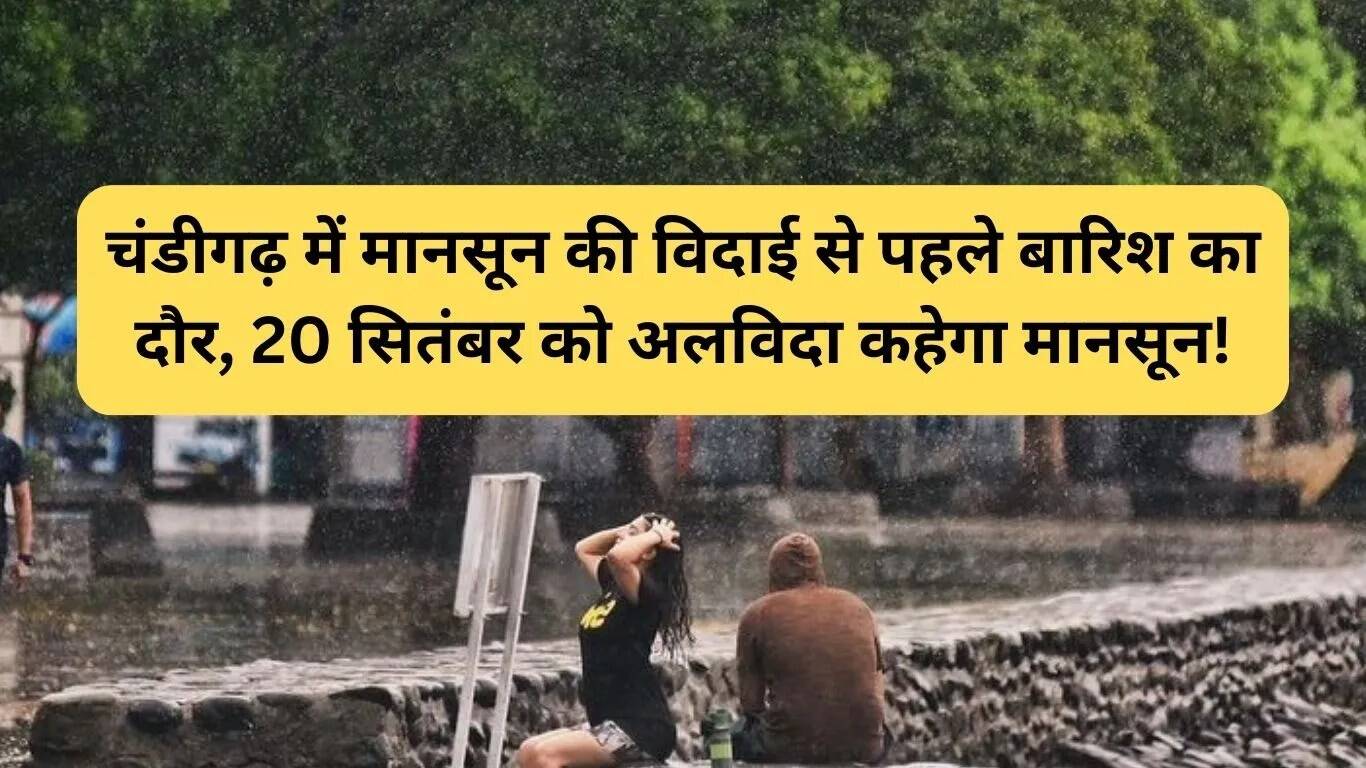 चंडीगढ़ में मानसून 2025: बारिश का नया मिजाज और मौसम की भविष्यवाणी