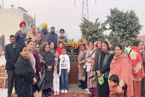 जालंधर सेंट्रल में नई सीवरेज और वाटर सप्लाई लाइन का उद्घाटन