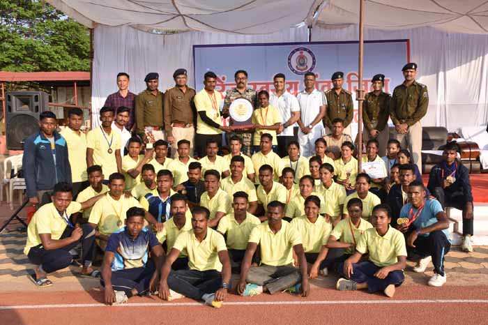 जगदलपुर : अंतरजिला पुलिस खेल प्रतियोगिता में कोंडागांव प्रथम व कांकेर द्वितीय स्थान पर रहा