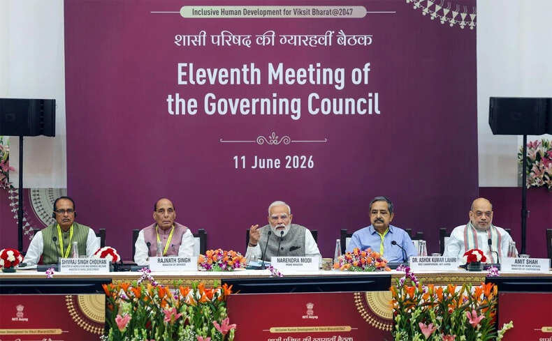 PM मोदी ने वैश्विक संकटों के बीच भारत की विकास यात्रा को बताया प्रेरणादायक