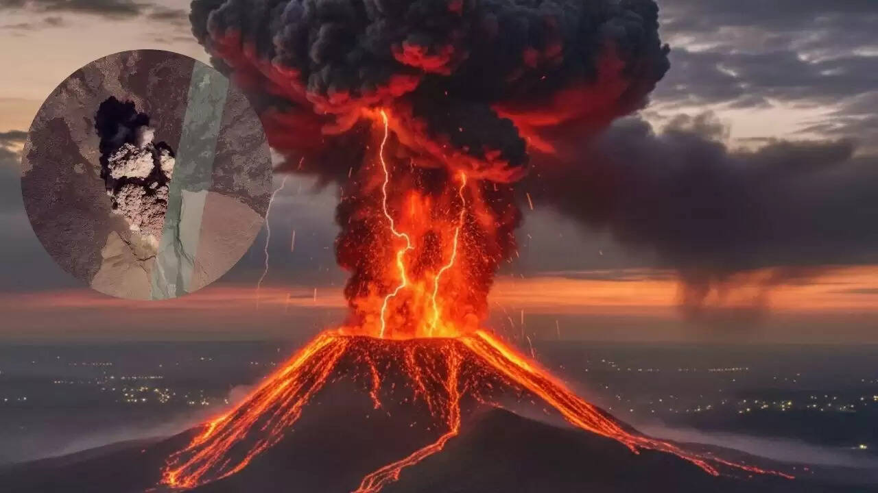 इथियोपिया का हायली गुब्बी ज्वालामुखी: 12000 साल बाद हुआ विस्फोट