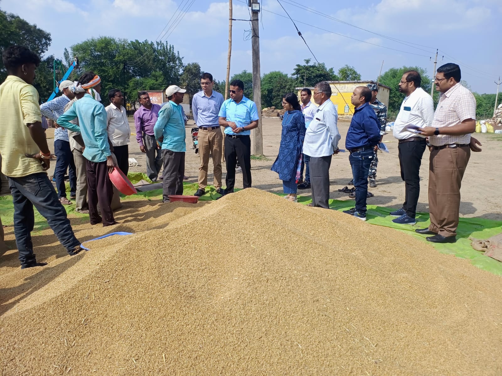 बलौदाबाजार: जिले में अब तक 21 हजार 282 मीट्रिक टन हुई धान की खरीद