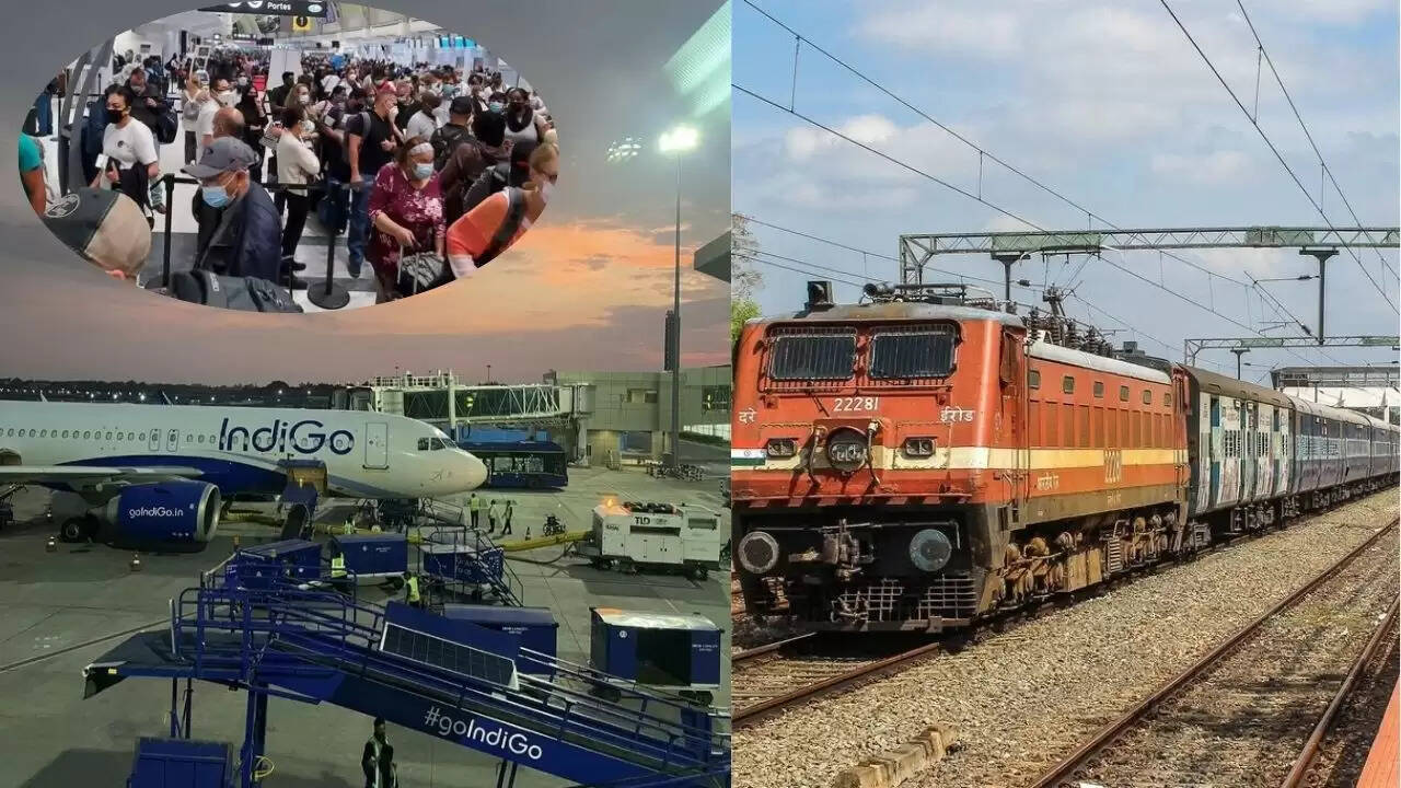 इंडिगो फ्लाइट्स रद्द होने पर रेलवे ने उठाए कदम, विशेष ट्रेनें शुरू