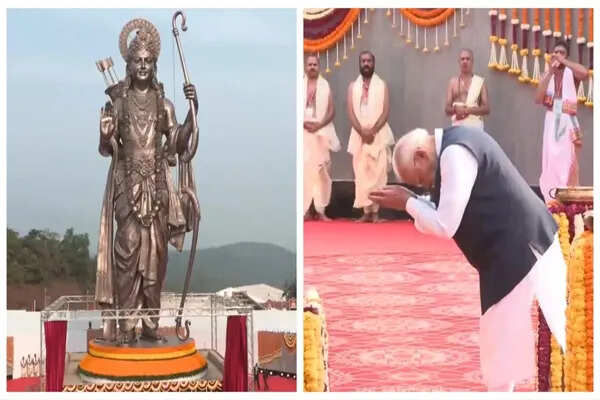 प्रधानमंत्री मोदी ने गोवा में भगवान राम की सबसे ऊंची प्रतिमा का अनावरण किया