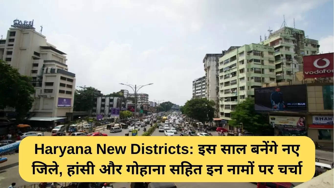 हरियाणा में नए जिलों का गठन: हांसी और गोहाना के नामों पर चर्चा