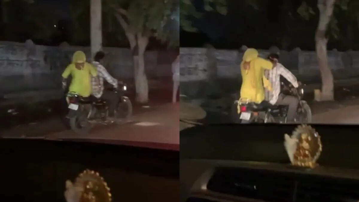 सोशल मीडिया पर वायरल हुआ कपल का अजीब वीडियो