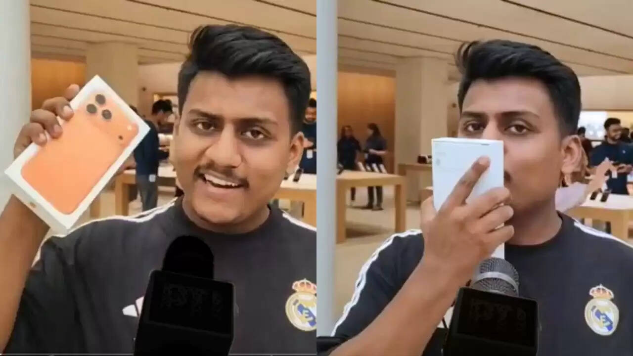 iPhone 17 की बिक्री में दिखा अनोखा उत्साह, दिल्ली में वायरल हुआ एक वीडियो