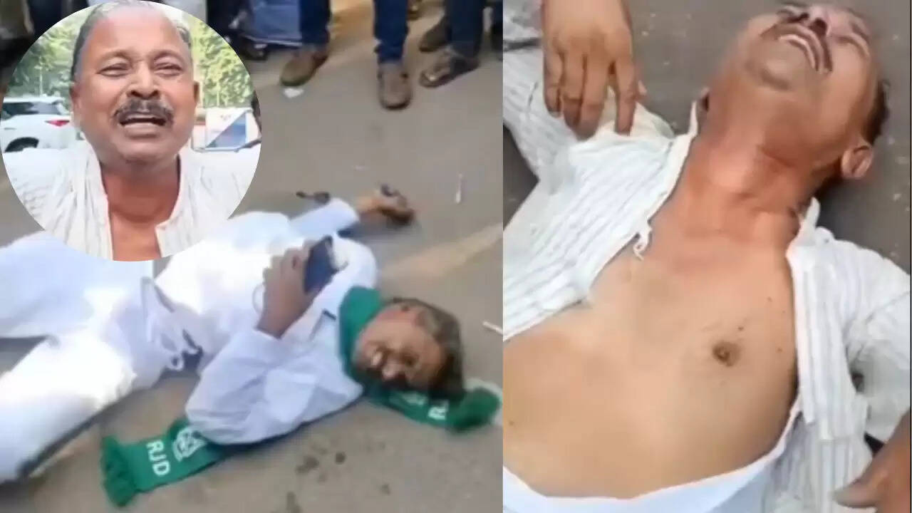 बिहार विधानसभा चुनाव 2025: आरजेडी में टिकट विवाद के चलते मदन शाह का प्रदर्शन