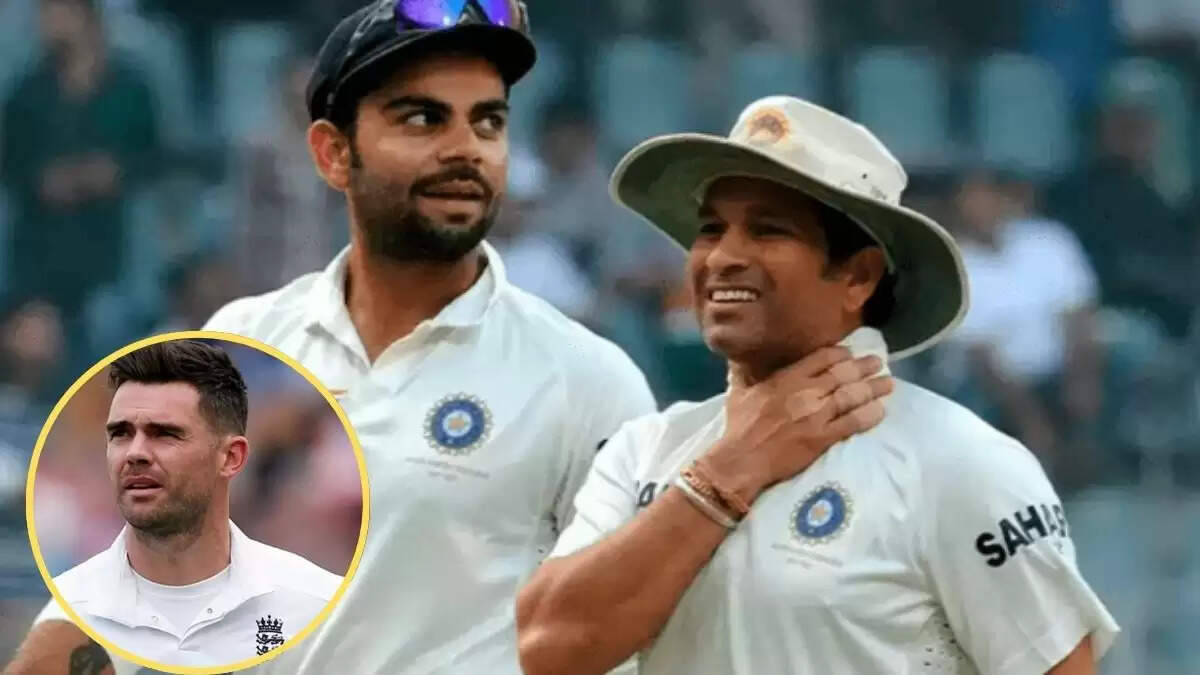 जेम्स एंडरसन ने सचिन तेंदुलकर और विराट कोहली के खिलाफ गेंदबाजी के अनुभव साझा किए