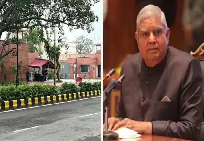 जगदीप धनखड़ को उपराष्ट्रपति आवास खाली करना होगा