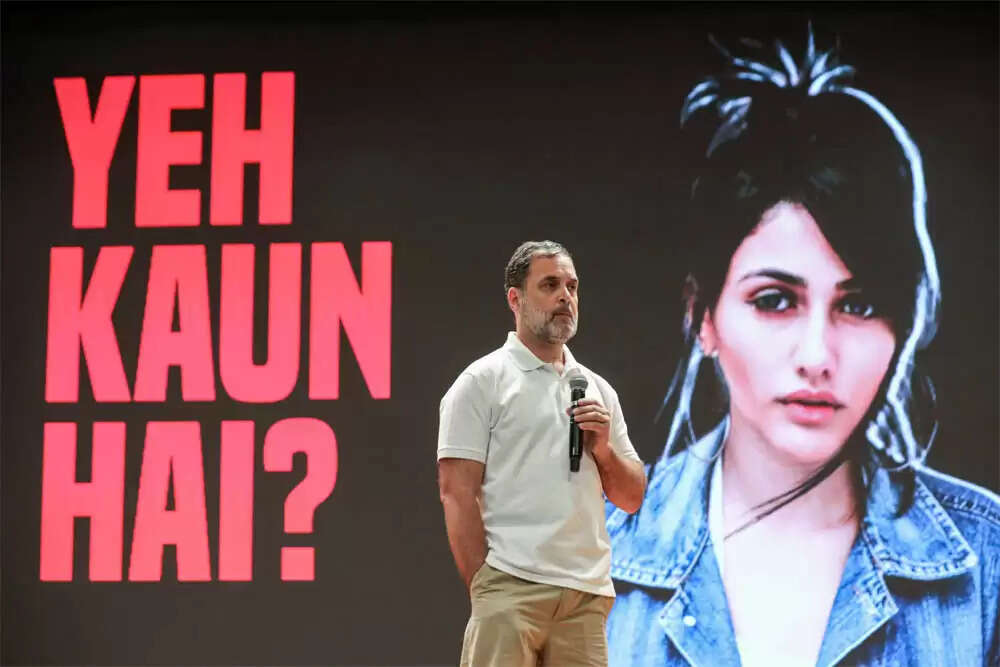 राहुल गांधी ने मतदाता सूची में गड़बड़ी पर उठाए सवाल