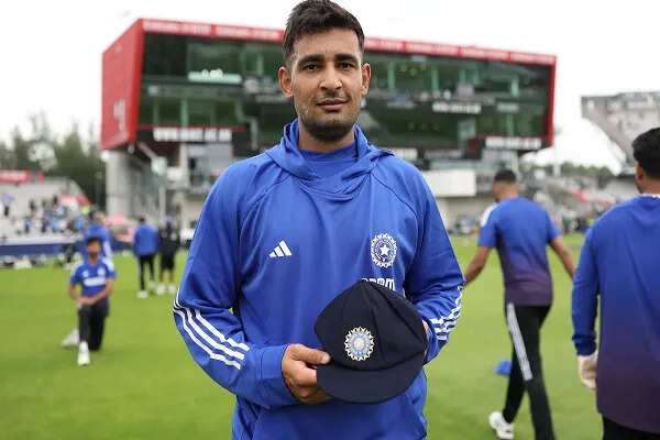 अंशुल कंबोज का मैनचेस्टर टेस्ट में शानदार प्रदर्शन