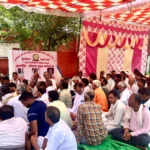 कांग्रेस पार्टी ने ट्यूबवैल कर्मचारियों के धरने का समर्थन किया