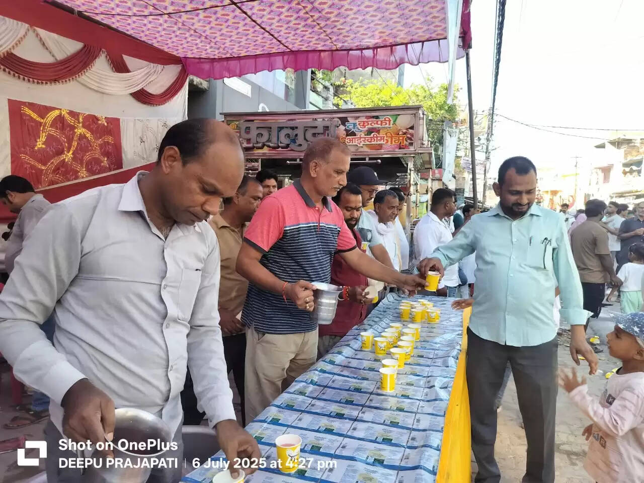 नौतनवां में मुहर्रम पर भव्य जुलूस का आयोजन