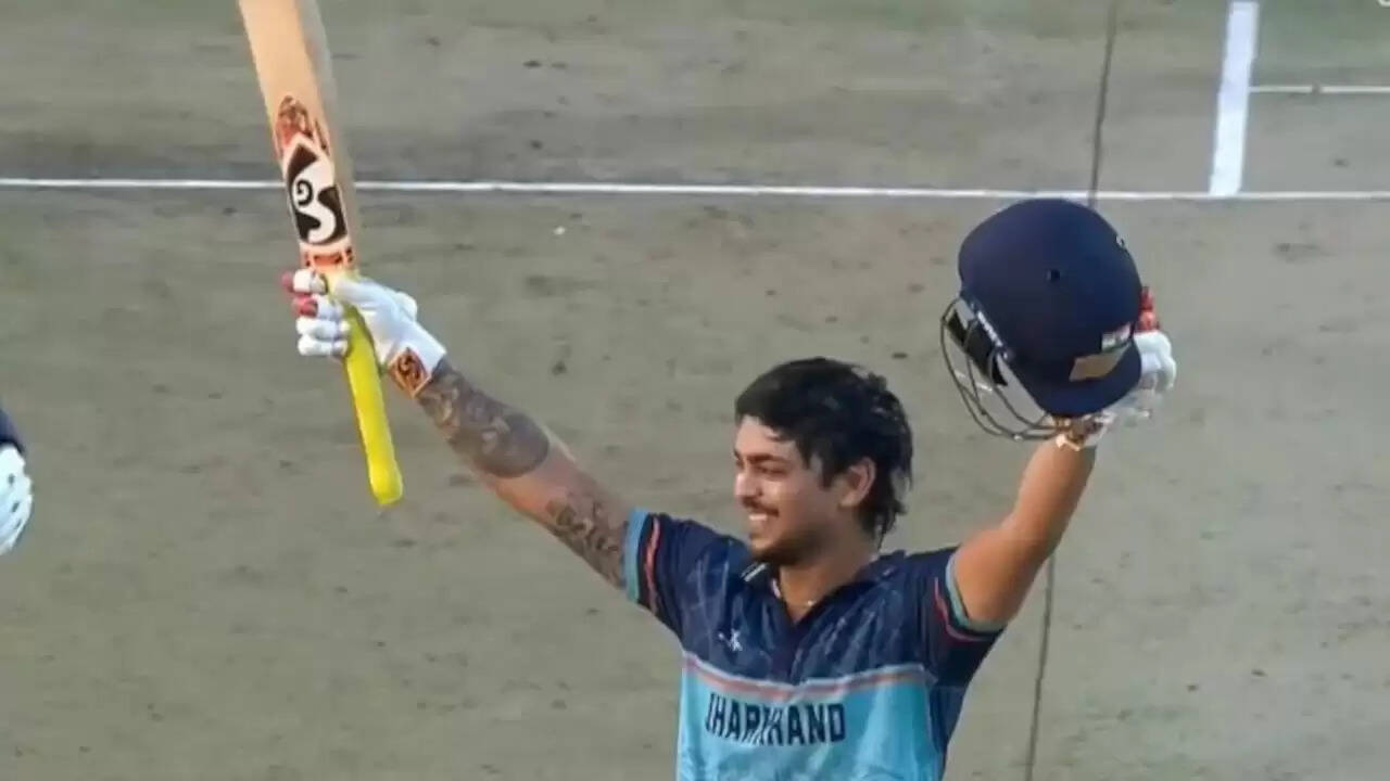 ईशान किशन का विजय हजारे ट्रॉफी में धमाकेदार शतक, 33 गेंदों में बनाए 125 रन