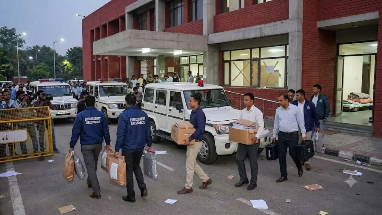 पंजाब में ED की कार्रवाई: हाईकोर्ट में सुनवाई और 50 घंटे की तलाशी