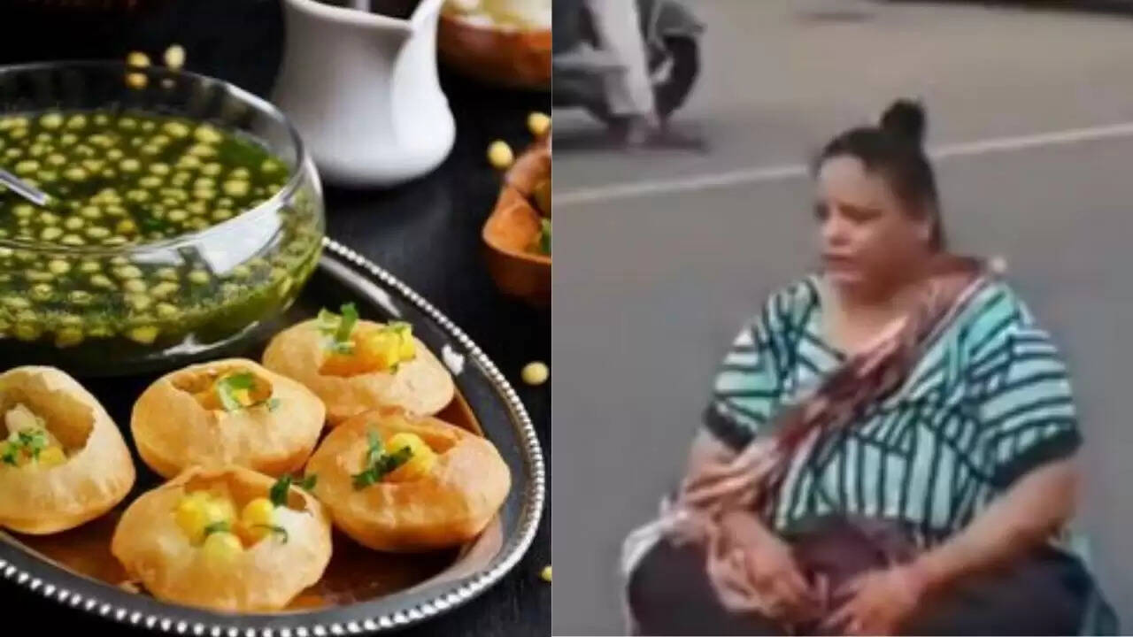 पानीपुरी के लिए महिला का अनोखा धरना: वडोदरा में मच गया हंगामा