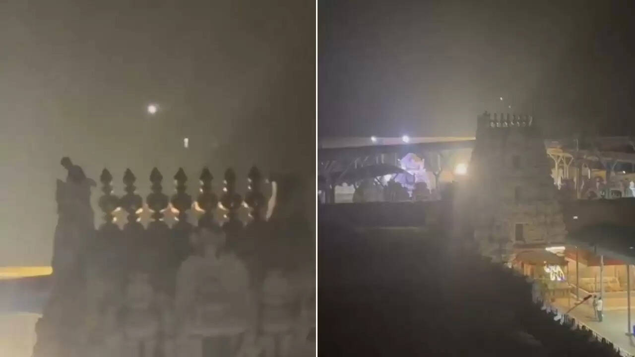 तिरुपति मंदिर में शराब के नशे में चढ़ा व्यक्ति, पुलिस ने किया गिरफ्तार