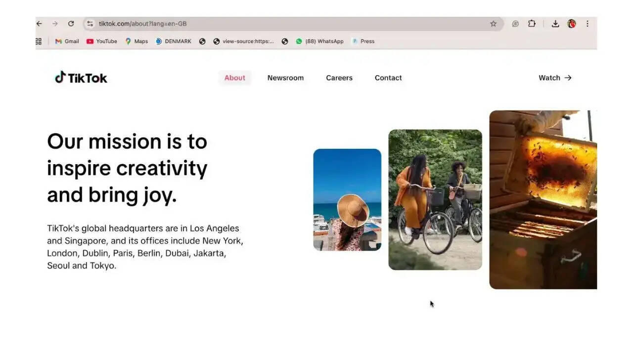 TikTok की वापसी की अटकलें: भारतीय यूजर्स के लिए वेबसाइट फिर से उपलब्ध
