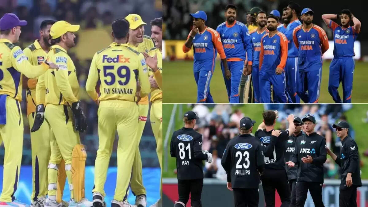 भारत और न्यूजीलैंड के बीच 5 टी20 मैचों की श्रृंखला, टीम इंडिया का 15 सदस्यीय दल घोषित