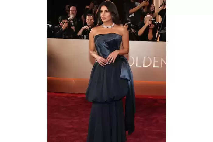 प्रियंका चोपड़ा का गोल्डन ग्लोब्स 2026 में जलवा