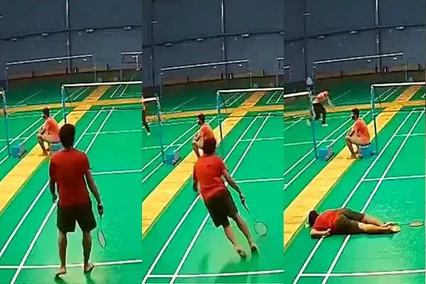 हैदराबाद में बैडमिंटन खेलते समय युवक की अचानक मौत