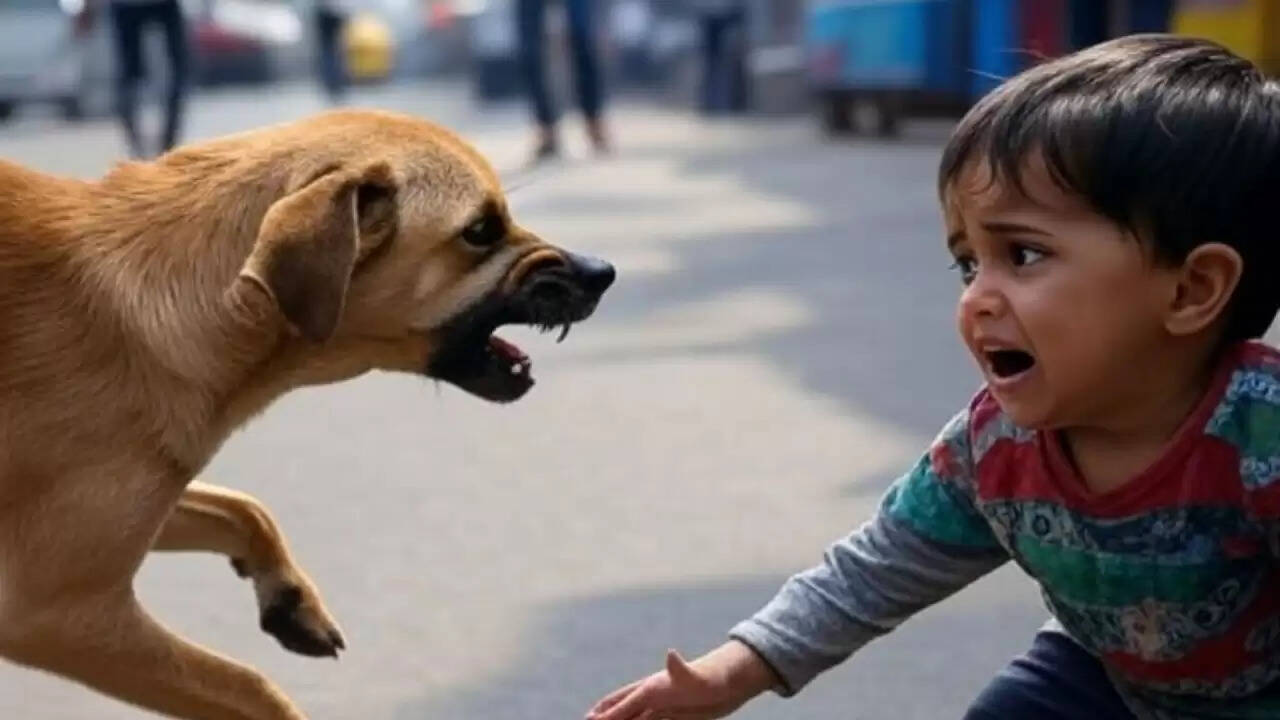 दिल्ली में आवारा कुत्ते का हमला: 5 साल का बच्चा गंभीर रूप से घायल