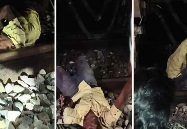 हरदोई में चलती ट्रेन से गिरा युवक, चालक की सूझबूझ से बची जान