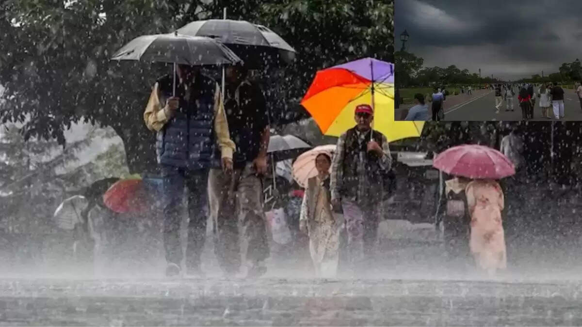 दिल्ली में मानसून की दस्तक: तापमान में गिरावट और बारिश का पूर्वानुमान