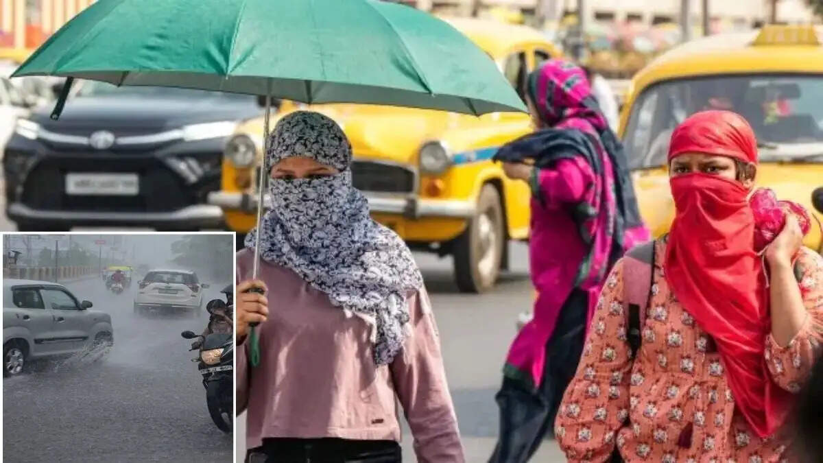 भारत में मौसम का हाल: तेज़ हवाएँ और गर्मी का प्रकोप