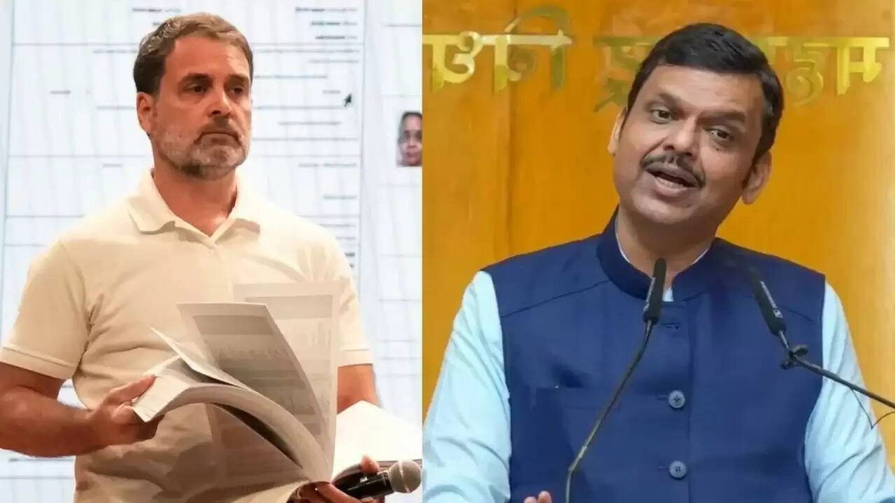 राहुल गांधी के आरोपों पर देवेंद्र फडणवीस की तीखी प्रतिक्रिया: क्या है सच?
