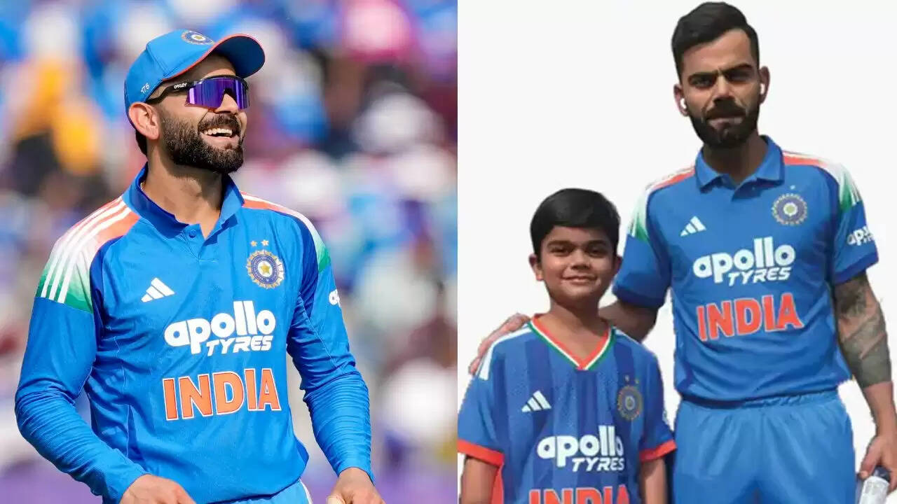 विराट कोहली ने अपने हमशक्ल बच्चे को दिया नया नाम 'छोटा चीकू'