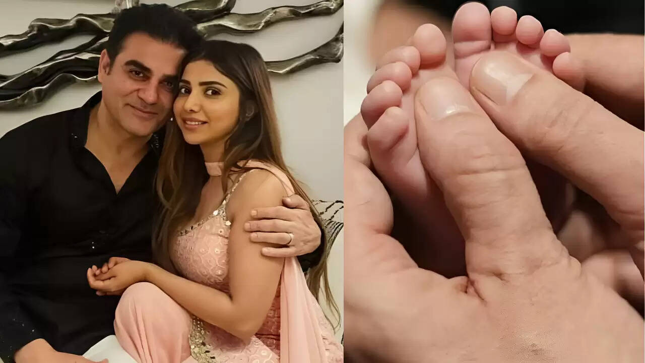 अरबाज खान बने पिता, बेटी सिपारा की पहली झलक साझा की