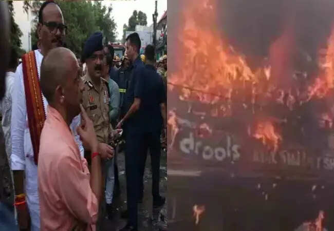 लखनऊ में कोचिंग सेंटर में आग: 15 की मौत, अवैध निर्माण का मामला