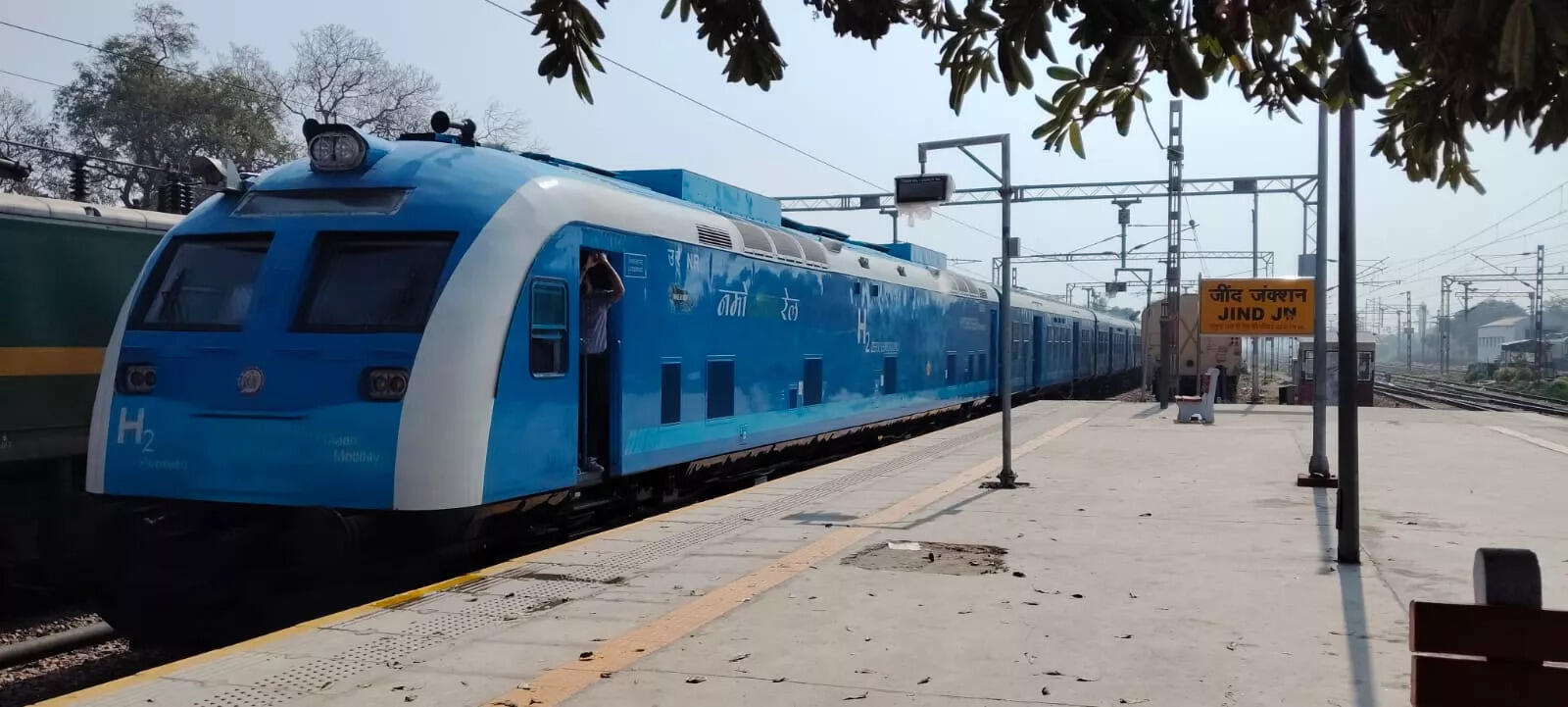 तीसरी बार हाइड्रोजन ट्रेन का सफल ट्रायल, तकनीकी सुधार के बाद