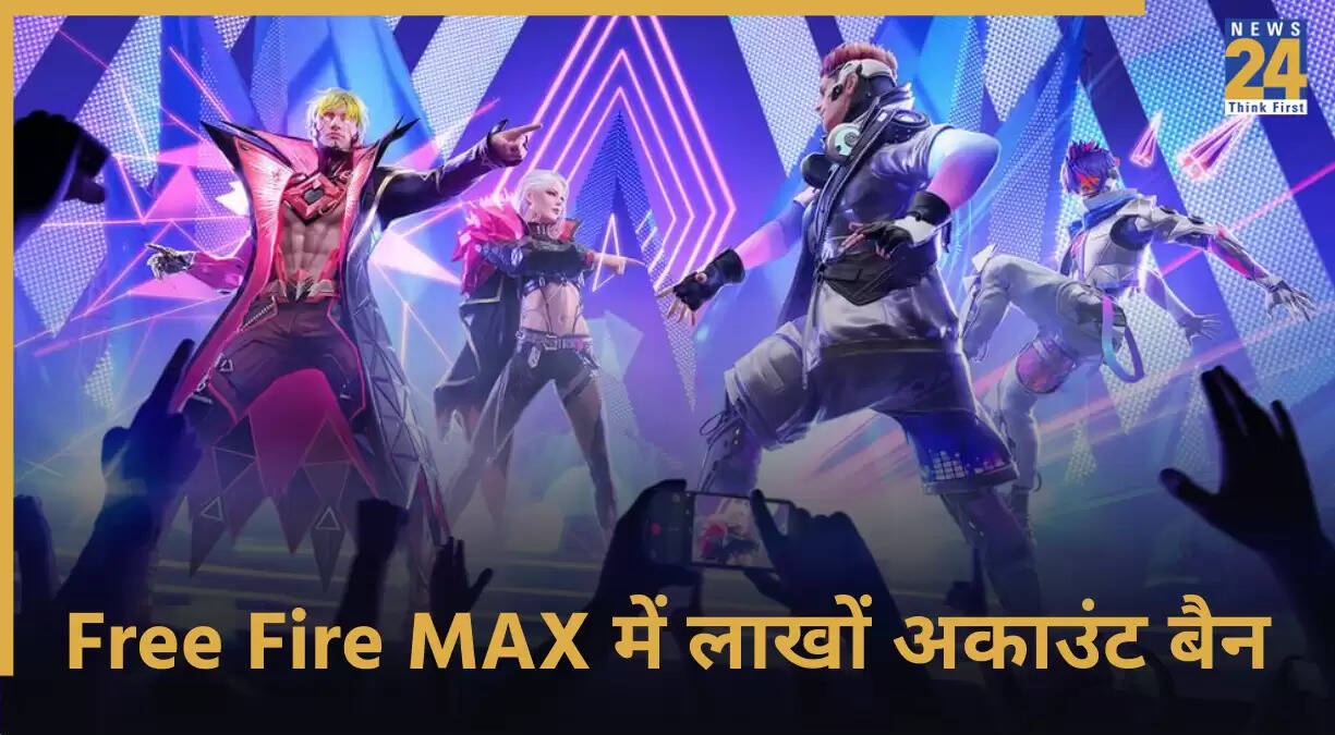 Free Fire MAX में 10 लाख से अधिक अकाउंट्स का स्थायी बैन